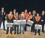 Entrega de diplomas a los mejores estudiantes del Campus de Alcoy